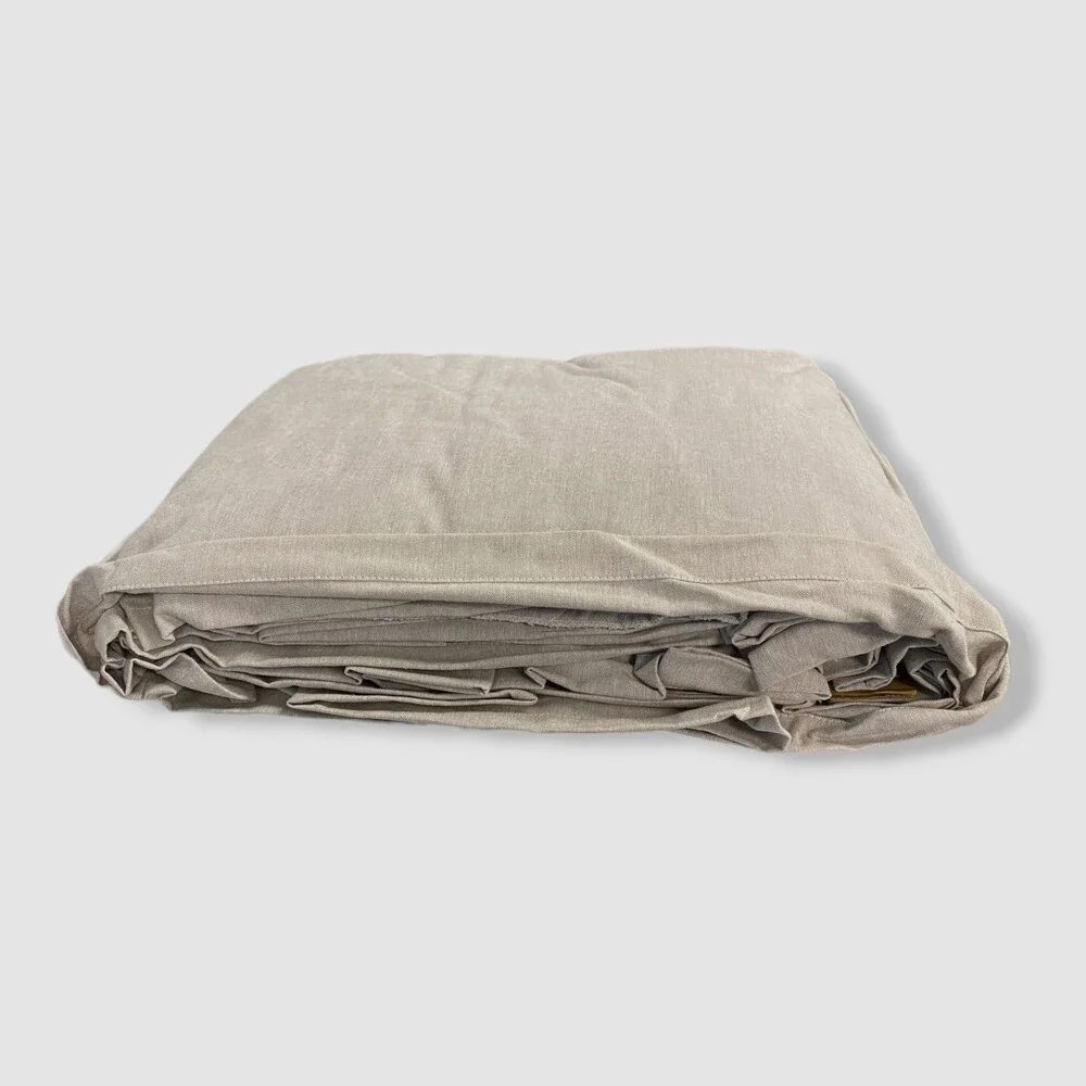 $290 Legacy Home Gray Essex Dust Bed Skirt Full 22
